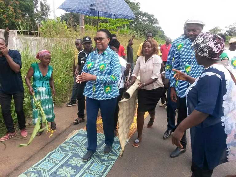 Paulette Missambo future présidente de l’Union nationale