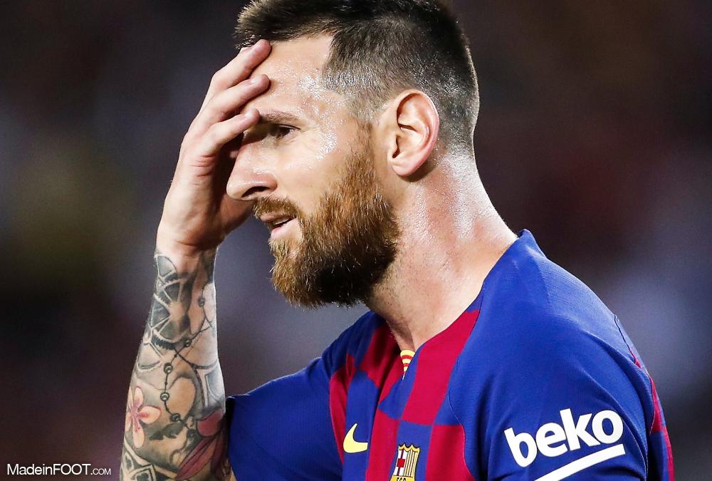 Lionel Messi quitte le Barça