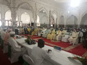 Les fidèles musulmans du Gabon venus nombreux durant le 4ème congrès du CSAIG le 12 février à Libreville © Gabonactu.com