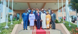Les 14 ministres de la CIMA posant pour la postérité © Gabonactu.com