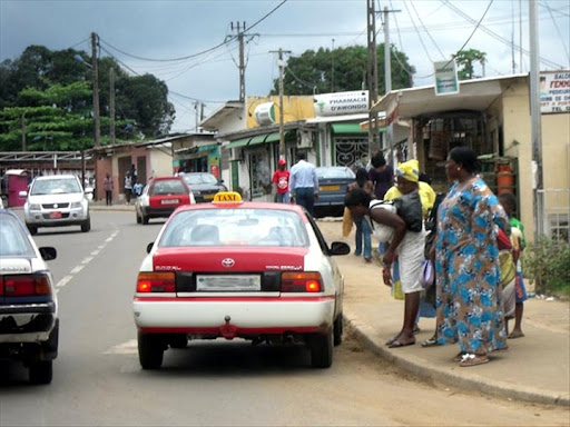 Taxis à Libreville © Gabonactu.com