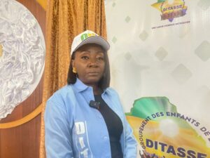 La présidente de Ditasse Yolande Koumba © Gabonactu.com