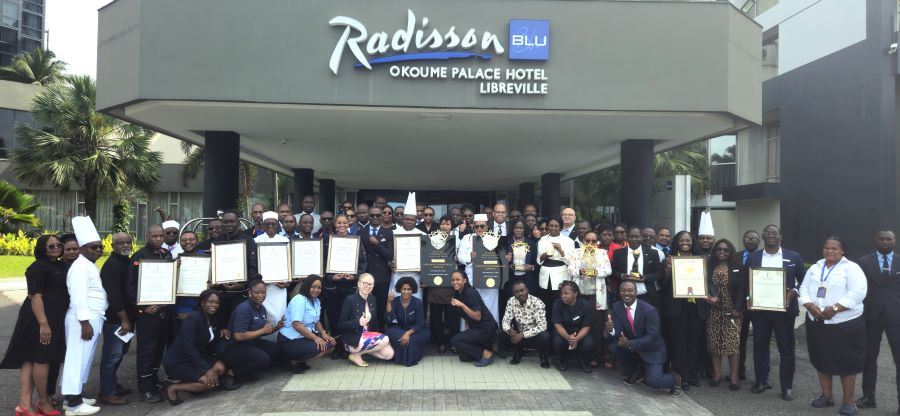 The Radisson Blu Okoume Palace Hotel Libreville won 11 awards in 2024 –