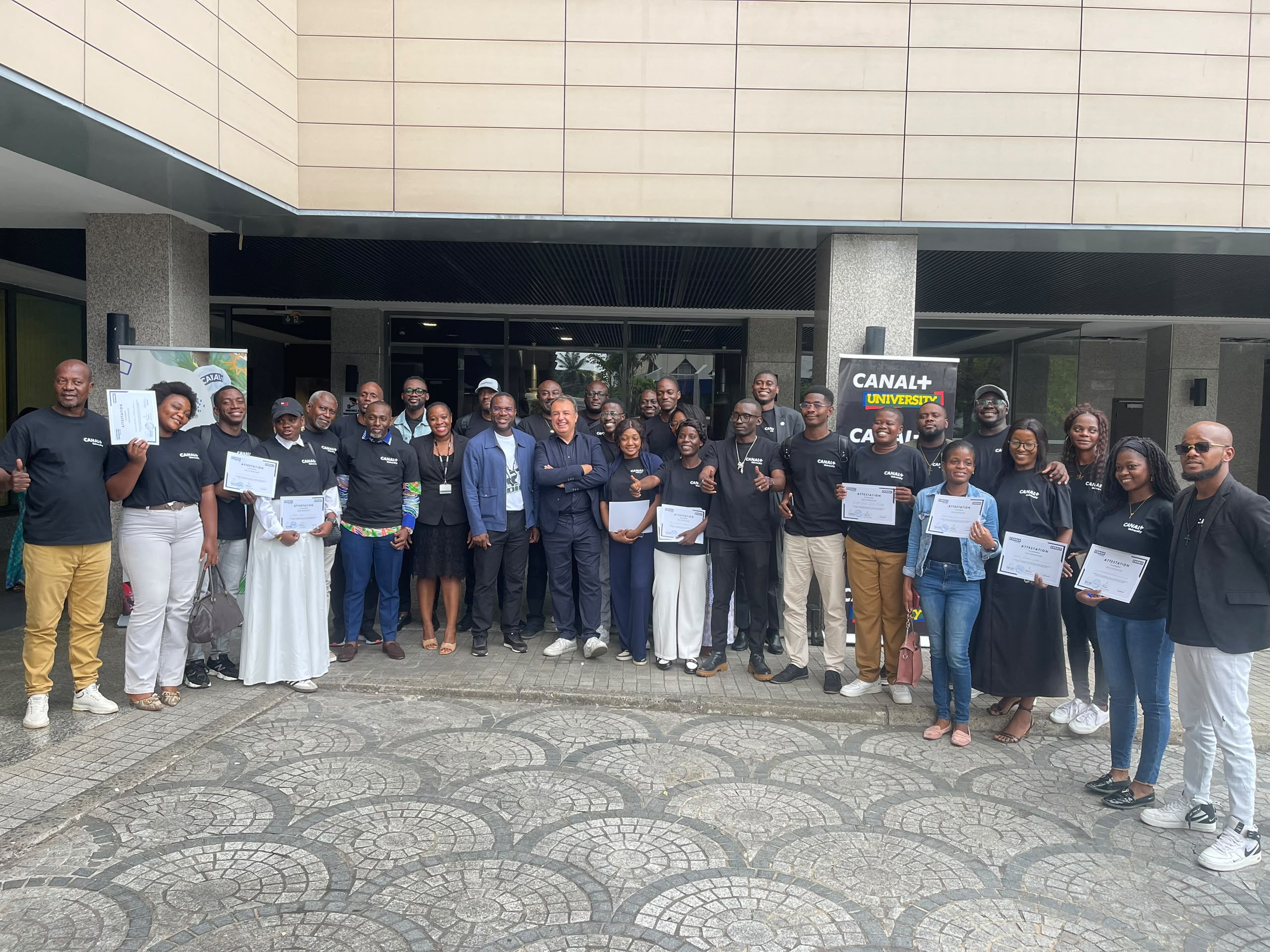 CANAL+ University : clap de fin pour la masterclass de Lilian Gatounes à Libreville -