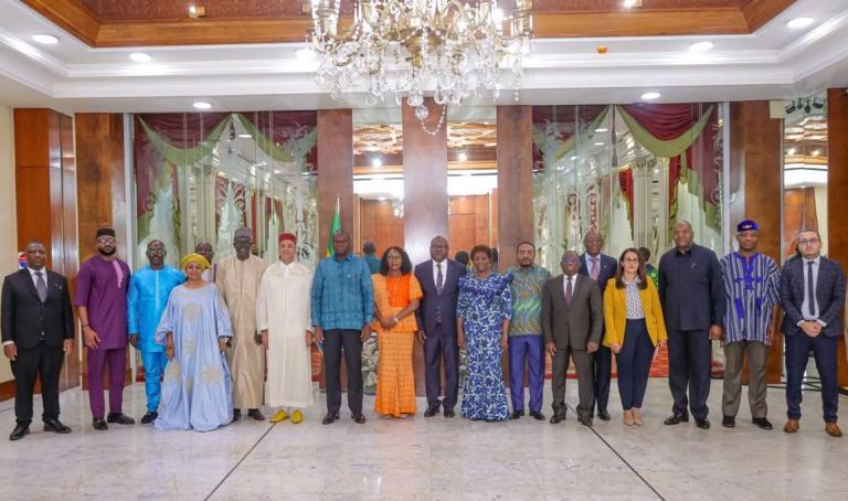 Diplomatie africaine : Oligui Nguema rassemble les ambassadeurs et porte l’ambition d’une Afrique unie et souveraine -