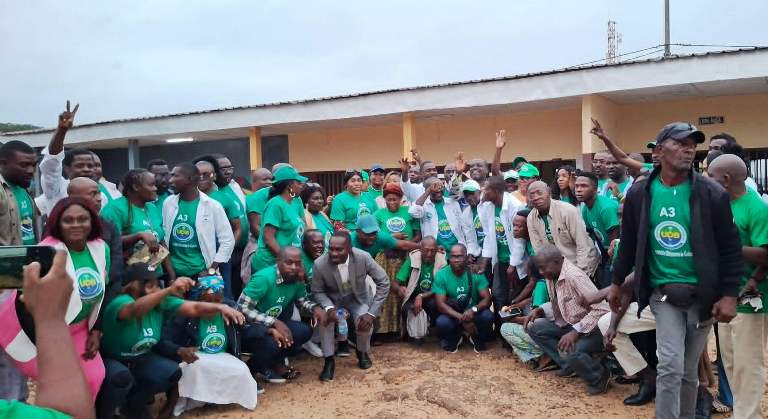 L’UDB célèbre en triomphe son 1er anniversaire dans le 3e arrondissement de Libreville -