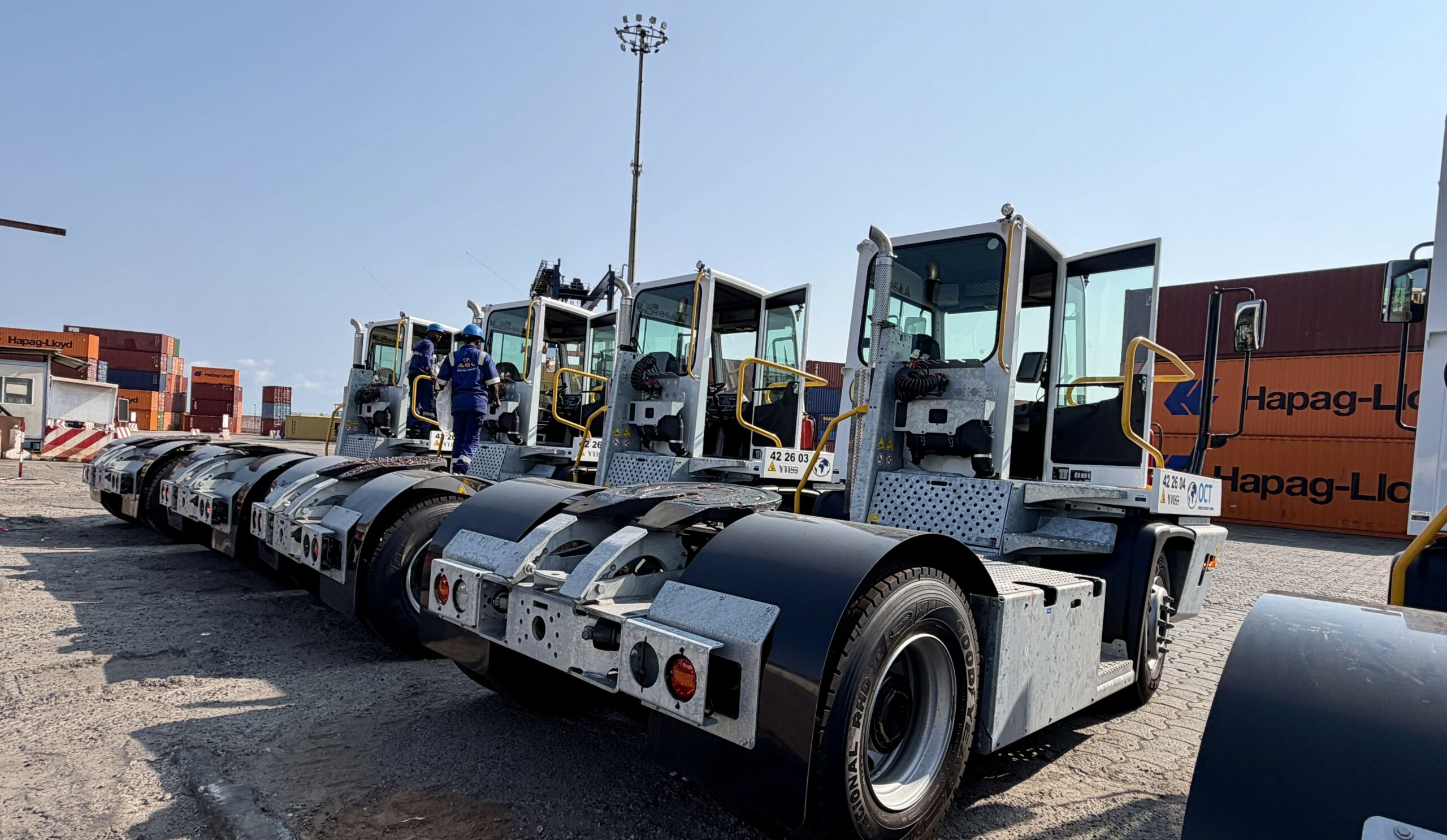 OCT : De nouveaux tracteurs au port d’Owendo pour booster la production -